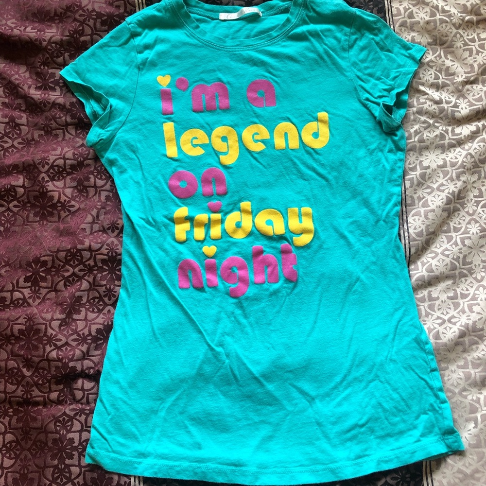 Legend on Friday night shirt